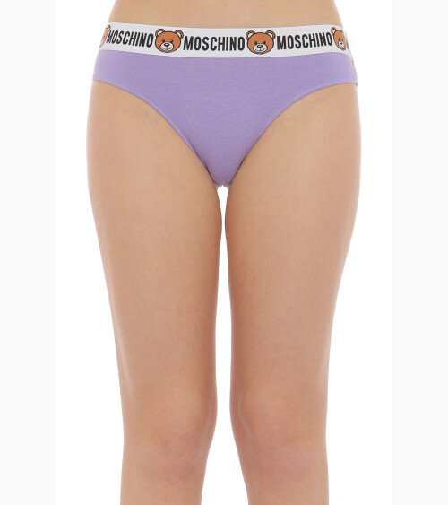 Moschino briefs with logo elastic