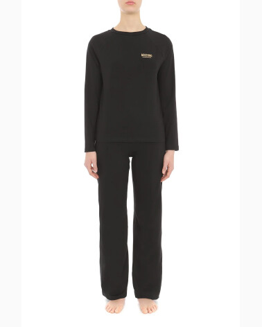 Moschino Schlafanzug Langarmoberteil und Hose