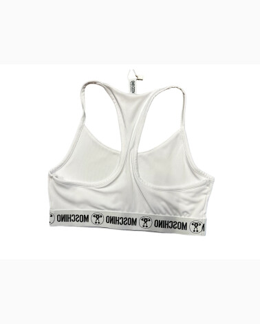 Moschino reggiseno fascia elastica logo