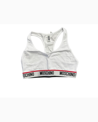 Sujetador Moschino banda de logo