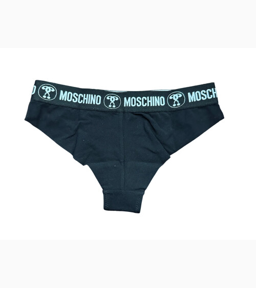 Moschino slip with logo waistband