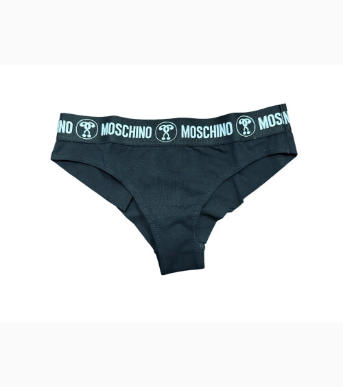 Moschino slip with logo waistband