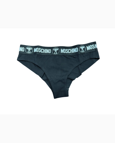 Moschino slip with logo waistband