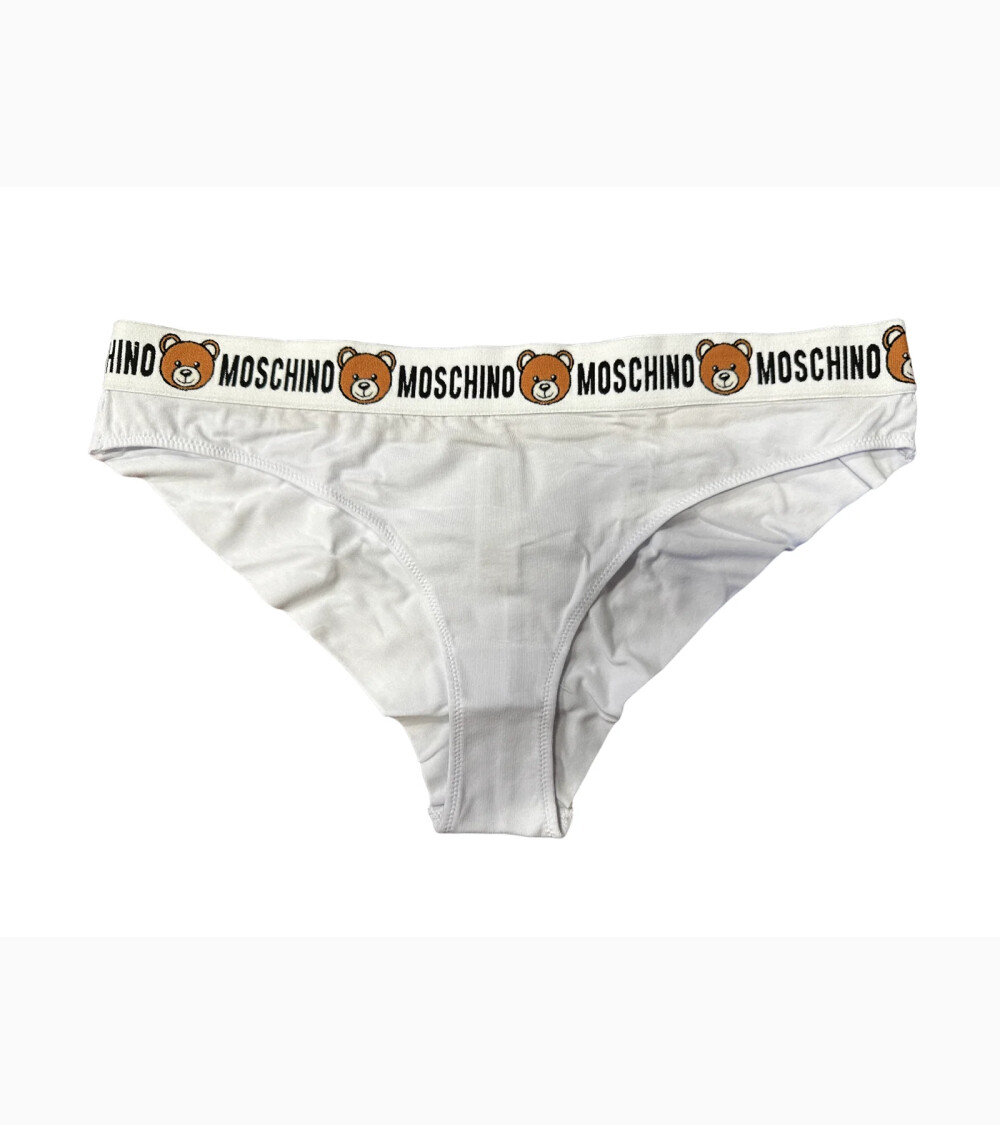 Moschino logo elasticated culottes and bear