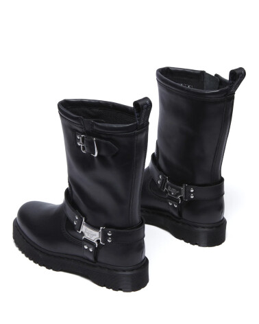 Dr Martens stivali alti fibbie e zip