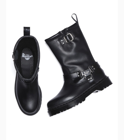 Dr Martens bottes hautes boucles et zip