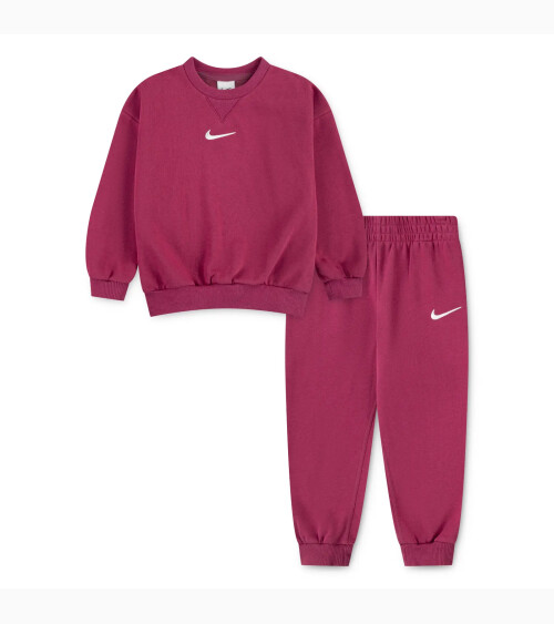 Nike Essential Fleece Crew Set Trainingsanzug