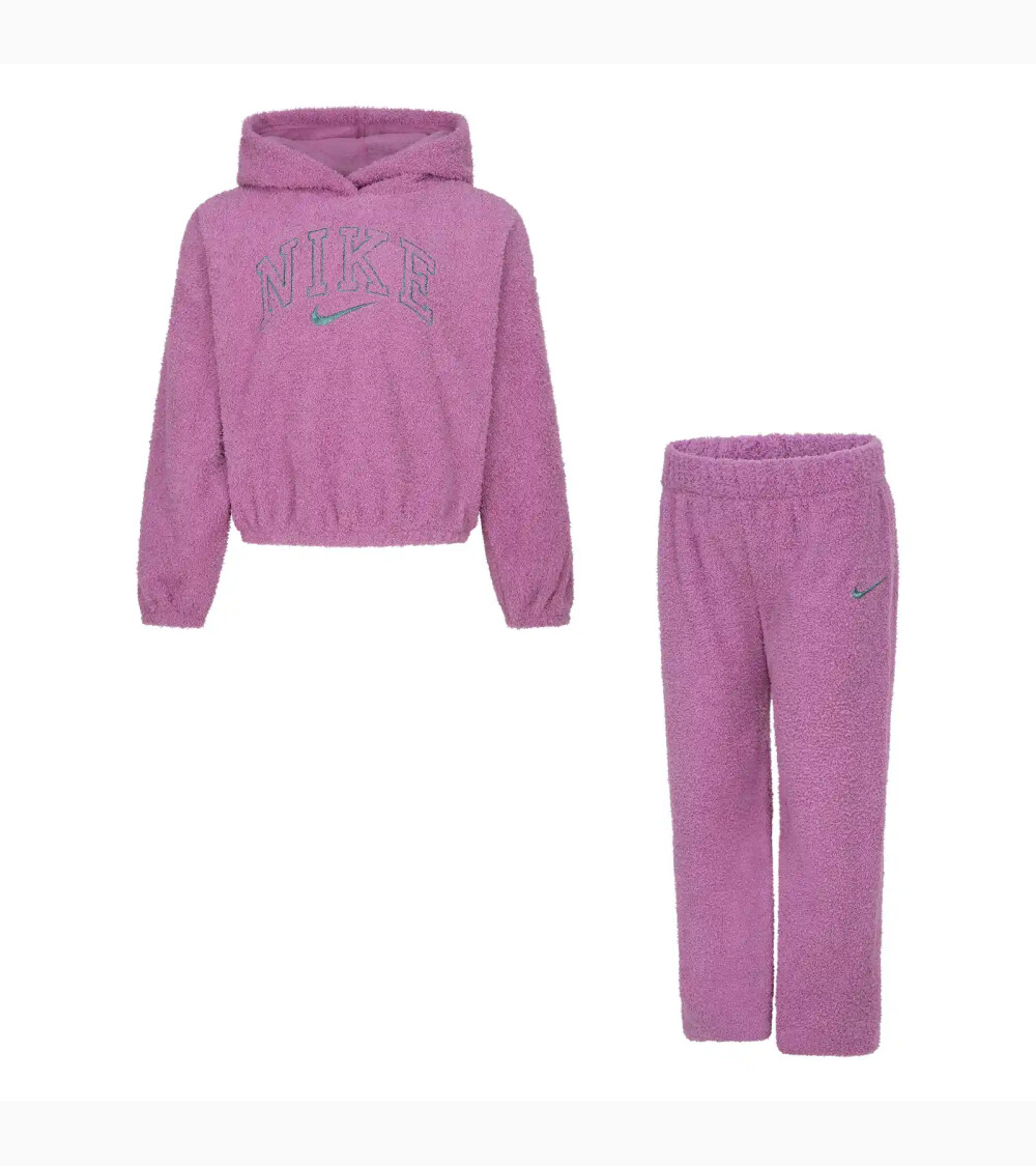 Nike Swoosh Spirit Teddy Trainingsanzug mit Hoodie und Hose