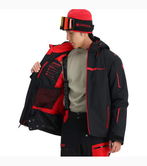 Spyder Cappotto cappuccio rimovibile