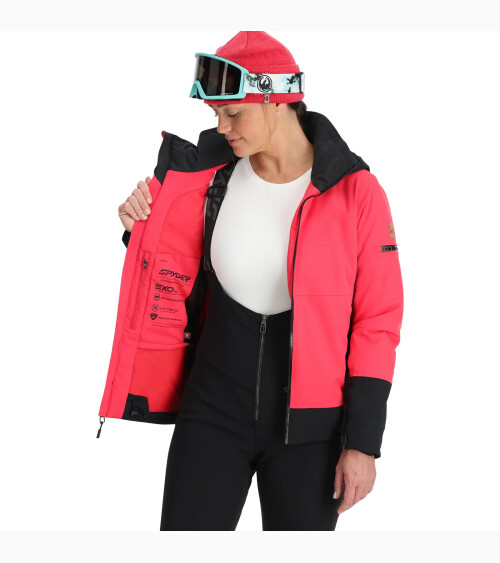 Spyder chaqueta Soleil capucha