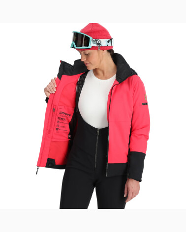 Spyder giacca Soleil cappuccio