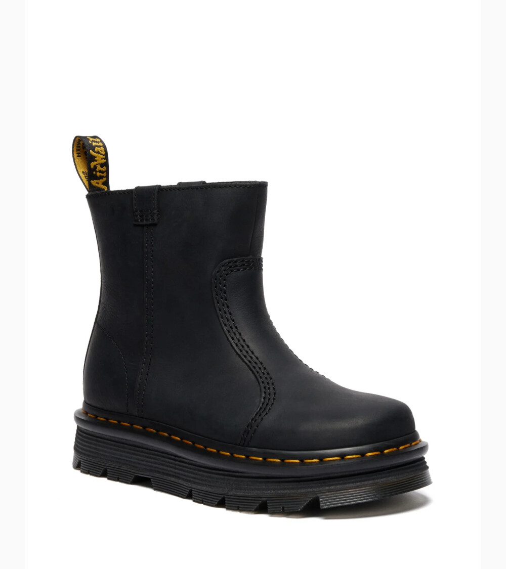 Dr Martens Slip-On Stiefeletten mit dicker Sohle