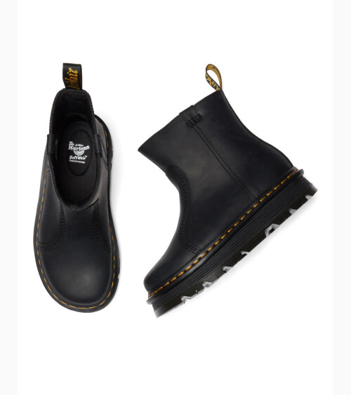 Dr Martens Slip-On Stiefeletten mit dicker Sohle