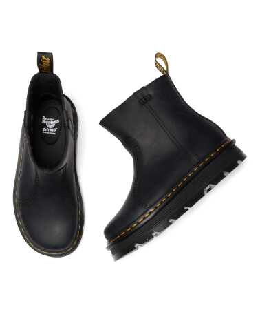 Dr Martens Slip-On Stiefeletten mit dicker Sohle