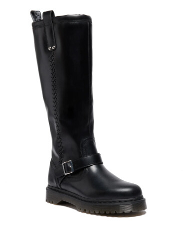 Dr Martens hoher Stiefel mit Schnalle