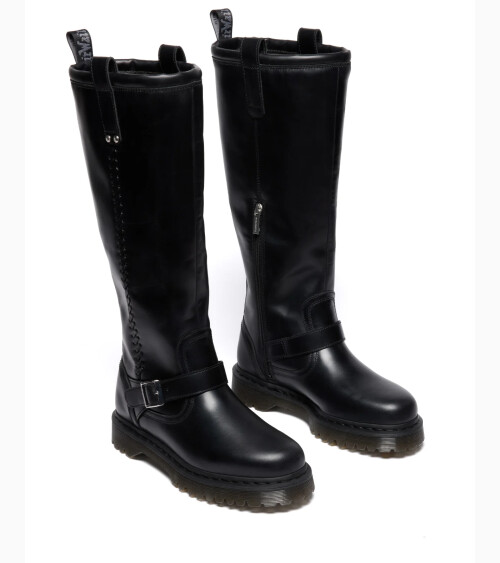 Dr Martens stivale alto con fibbia