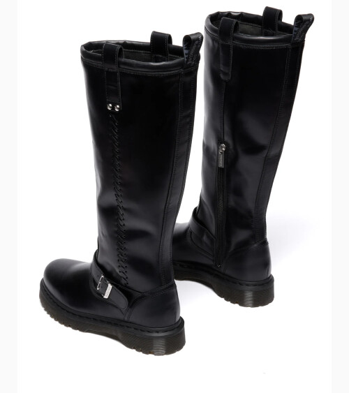 Dr Martens bota alta con hebilla