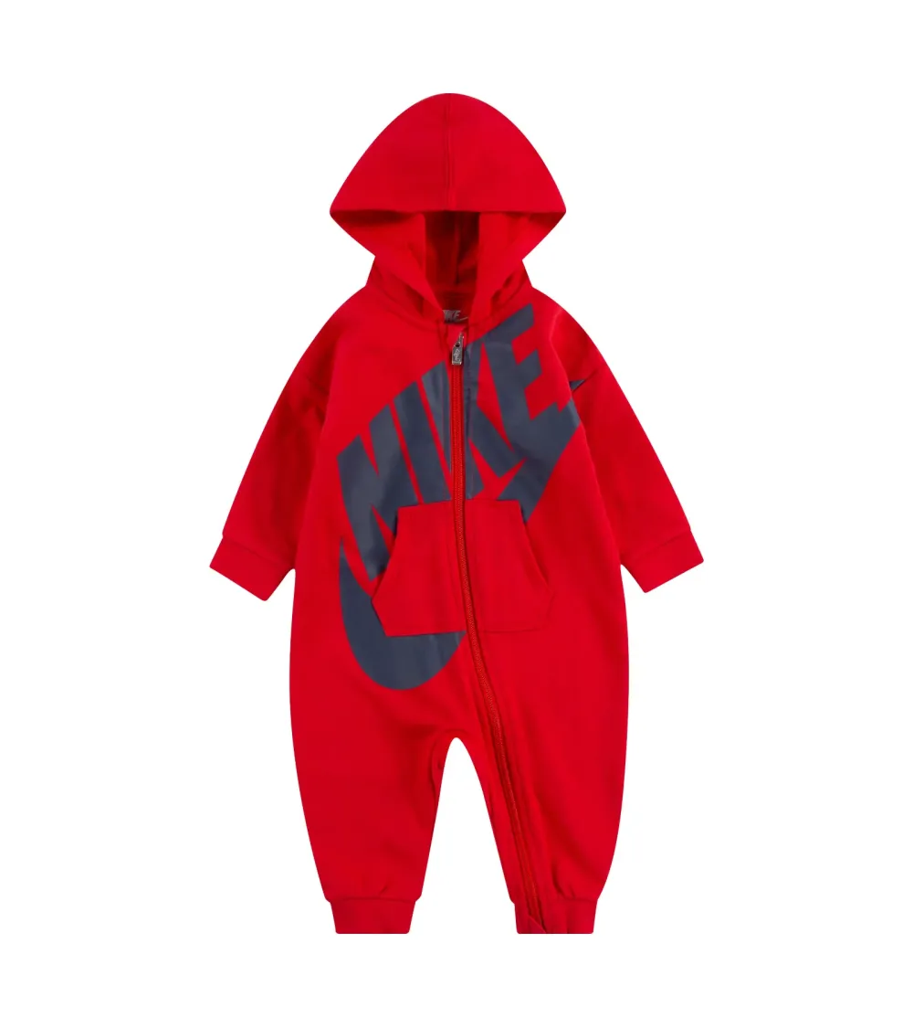 Nike full jumpsuit with hood and zip for babies