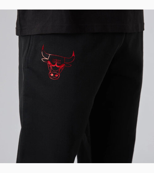 New Era Pantalones de chándal Chicago Bulls