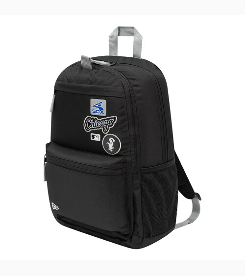 New Era mochila MLB con patch y bolsillos externos