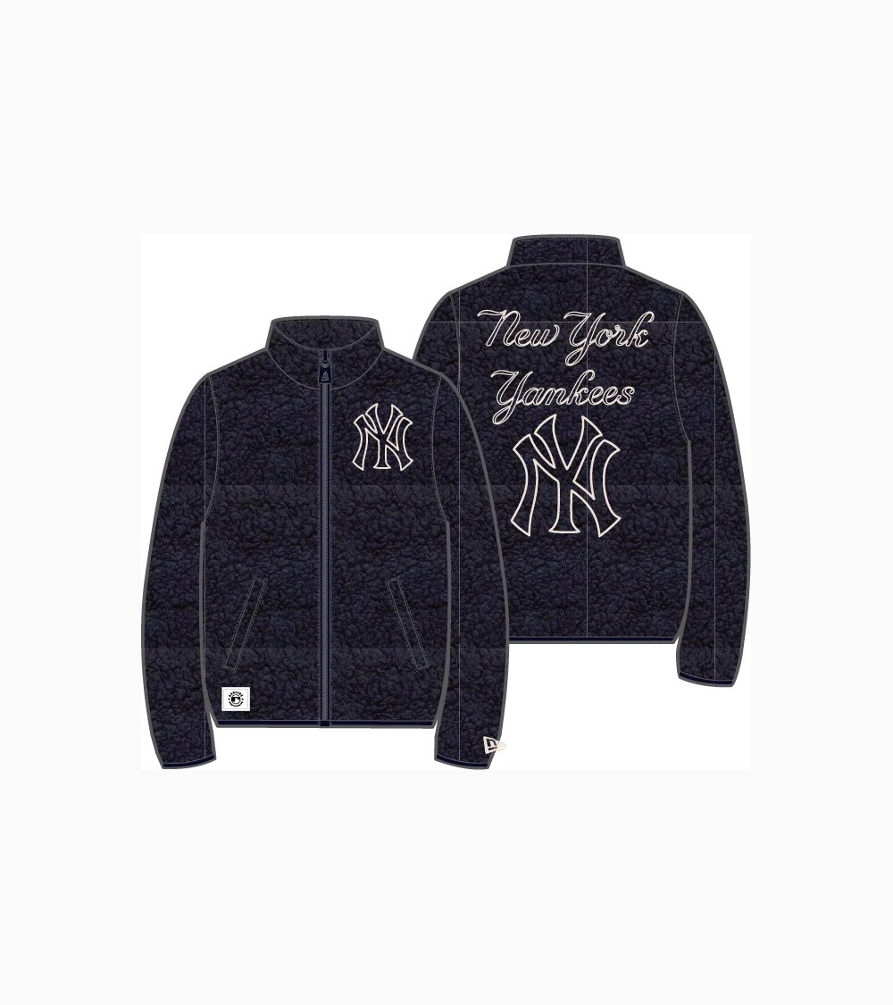 New Era MLB Sherpa Jacke New York Yankees