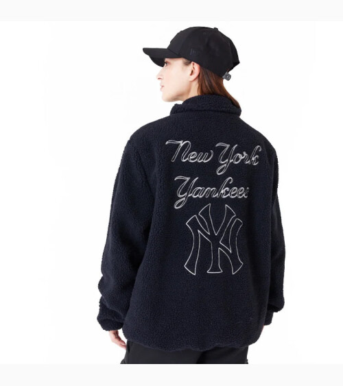 New Era MLB Sherpa Jacke New York Yankees