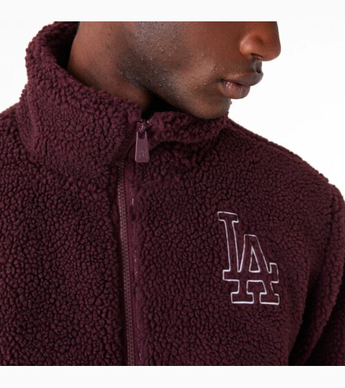 New Era sherpa jacket Los Angeles Dodgers
