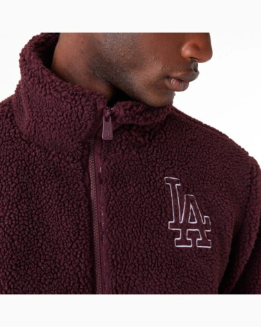 New Era sherpa jacket Los Angeles Dodgers