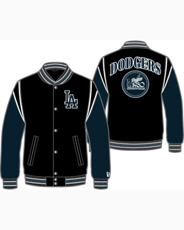 New Era chaqueta MLB Dodgers con bordados