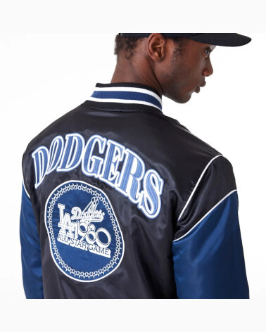 New Era MLB Dodgers jacke mit Stickerei