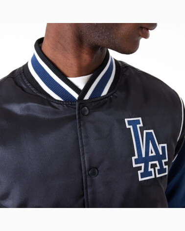 New Era MLB Dodgers jacket with embroidery
