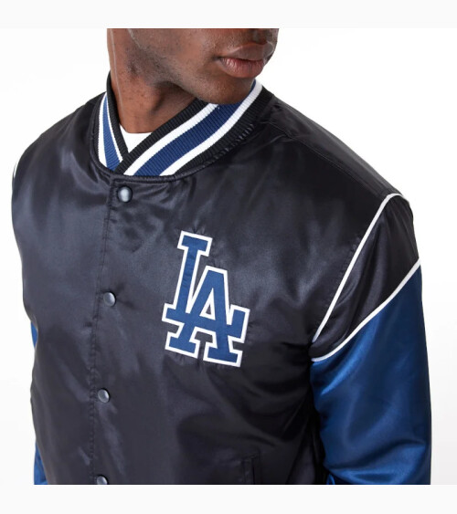 New Era MLB Dodgers jacket with embroidery