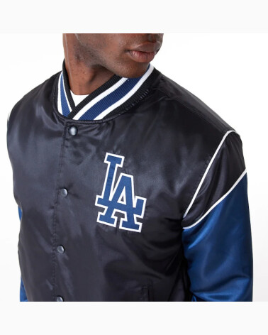 New Era MLB Dodgers jacket with embroidery