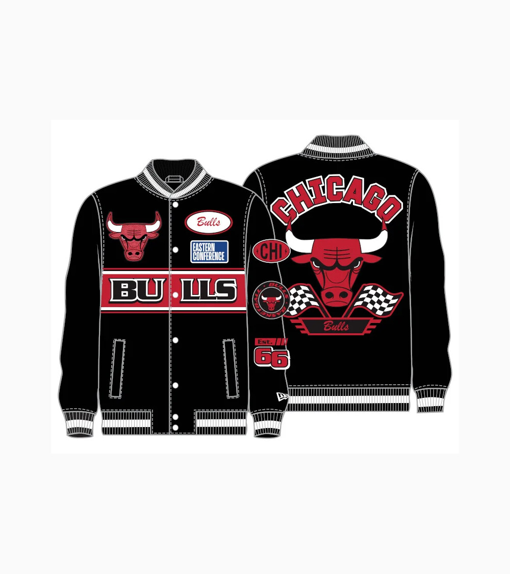 New Era Chicago Bulls Bomber Jacket