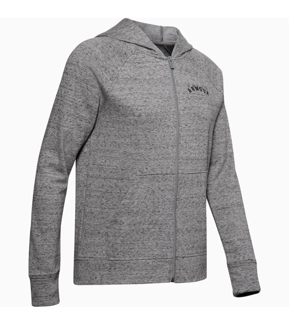 Under Armour felpa cappuccio e zip Rival Terry