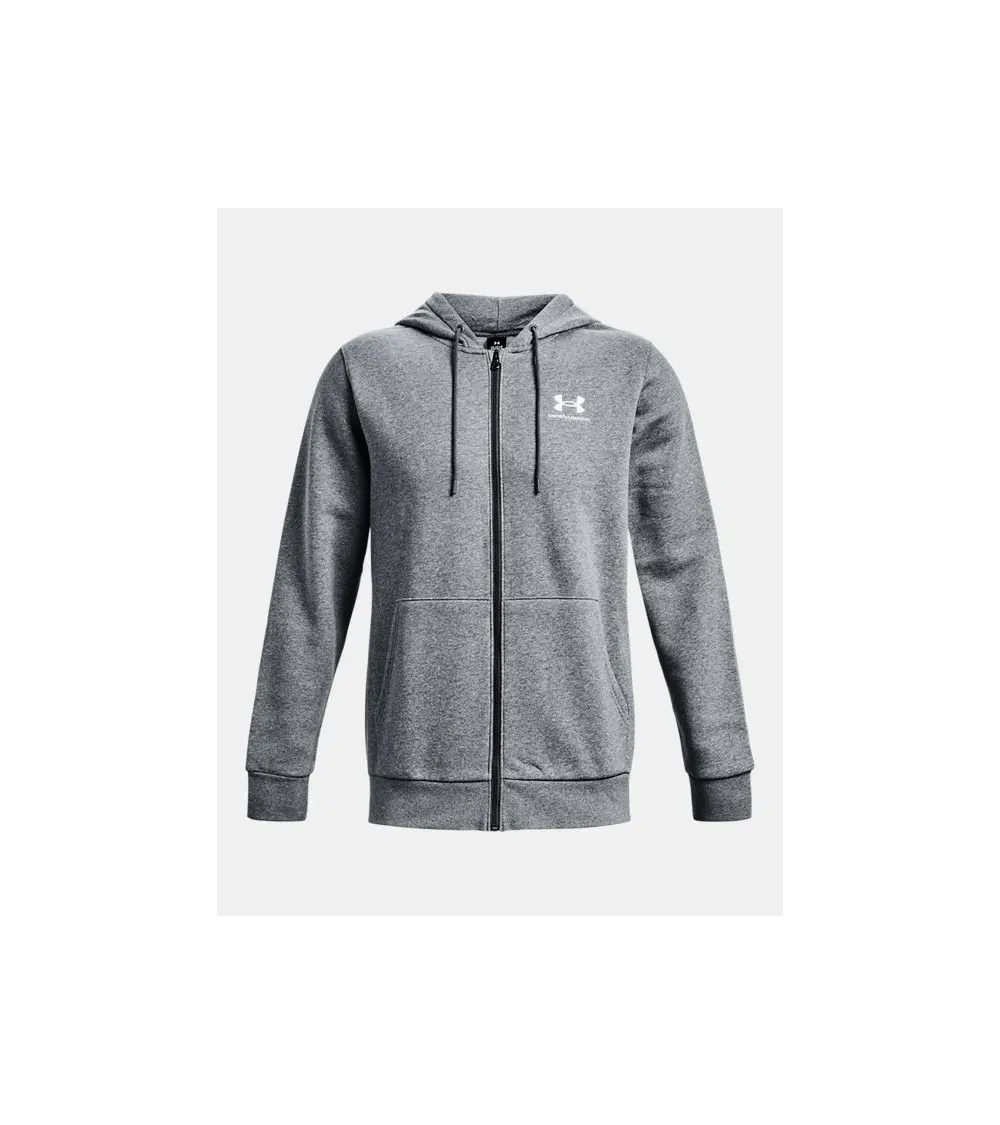 Under Armour felpa cappuccio e zip Essential