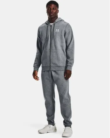 Under Armour felpa cappuccio e zip Essential