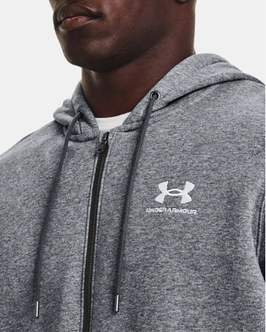 Sudadera capucha y cremallera Essential de Under Armour