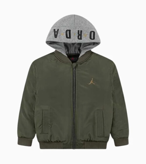 Nike cappotto con zip e cappuccio