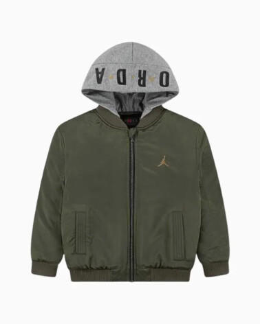 Nike cappotto con zip e cappuccio