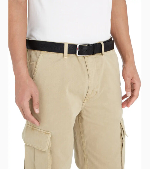 Tommy Hilfiger rectangular buckle belt