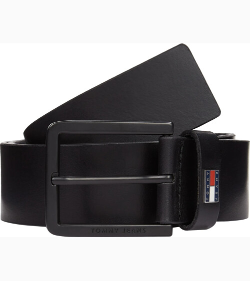 Tommy Hilfiger cintura pelle con fibbia metallo