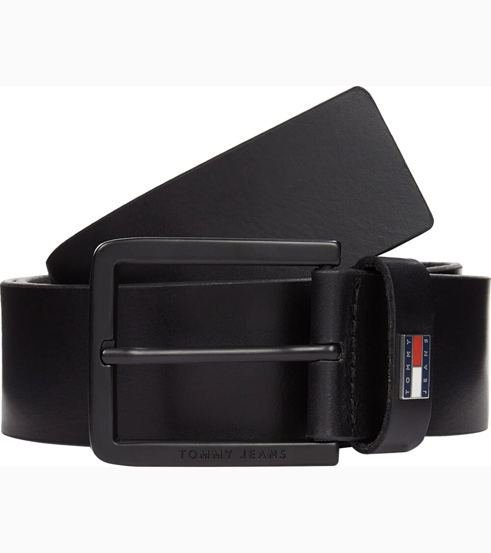Tommy Hilfiger leather belt with metal buckle