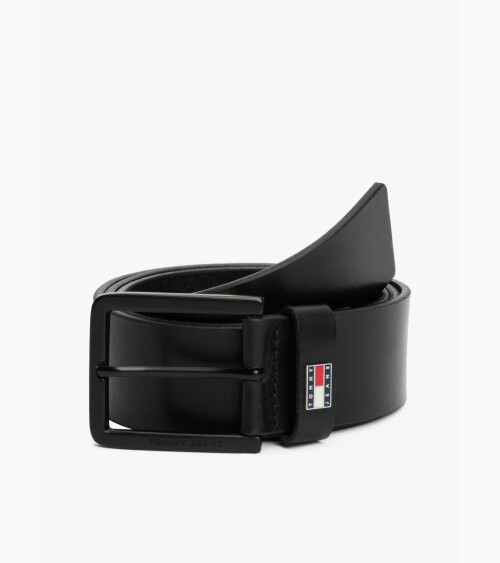 Tommy Hilfiger cintura pelle con fibbia metallo