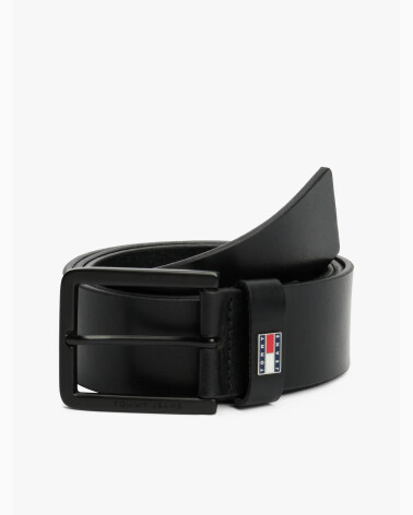 Tommy Hilfiger leather belt with metal buckle