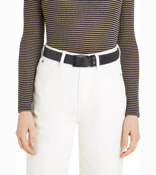 Leder Gürtel Tommy Hilfiger mit metallschnalle