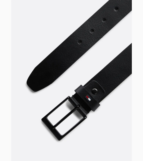 Cintura in pelle Tommy Hilfiger con fibbia metallica