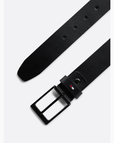 Cinturón de cuero Tommy Hilfiger hebilla metálica