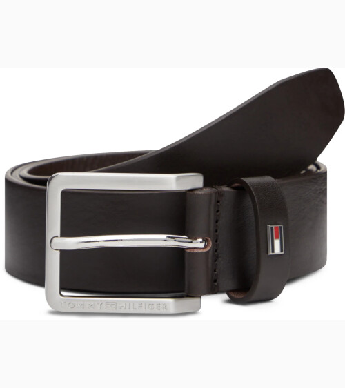 Tommy Hilfiger leather belt with buckle