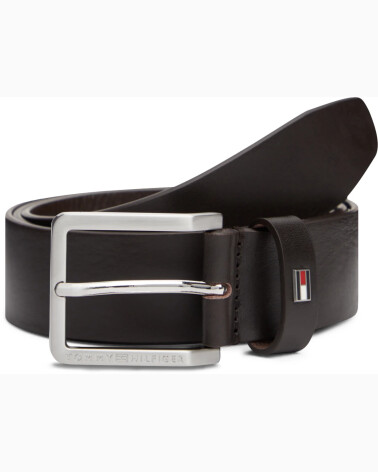 Tommy Hilfiger Leder Gürtel mit Schnalle